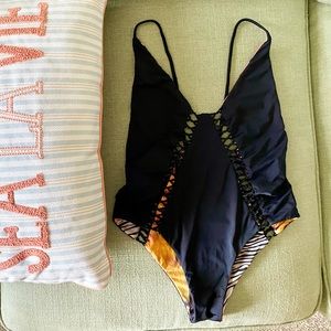 San Lorenzo Reversible One Piece Swimsuit